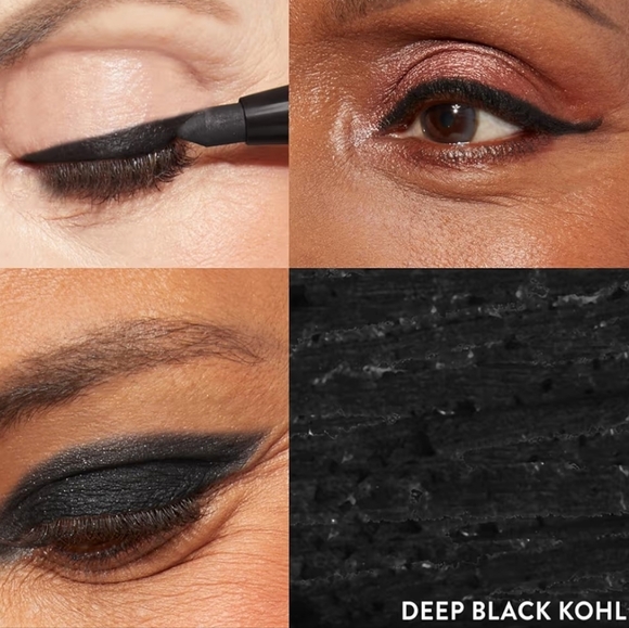 Laura Geller Kajal Longwear Eyeliner: Deep Black Kohl, NIB - Picture 2 of 7